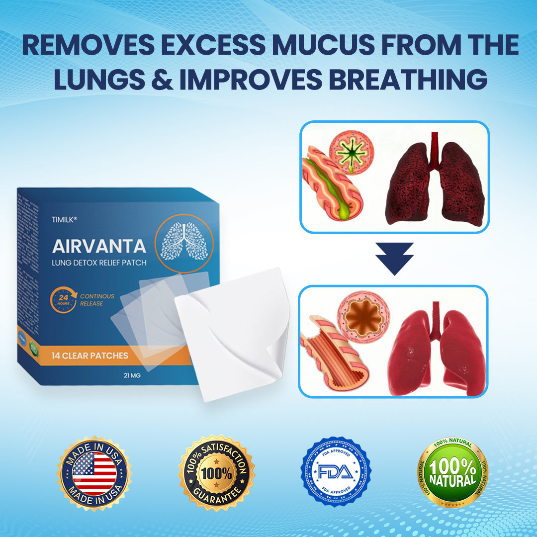 Timilk® AirVanta Lung Detox Relief Patch💖