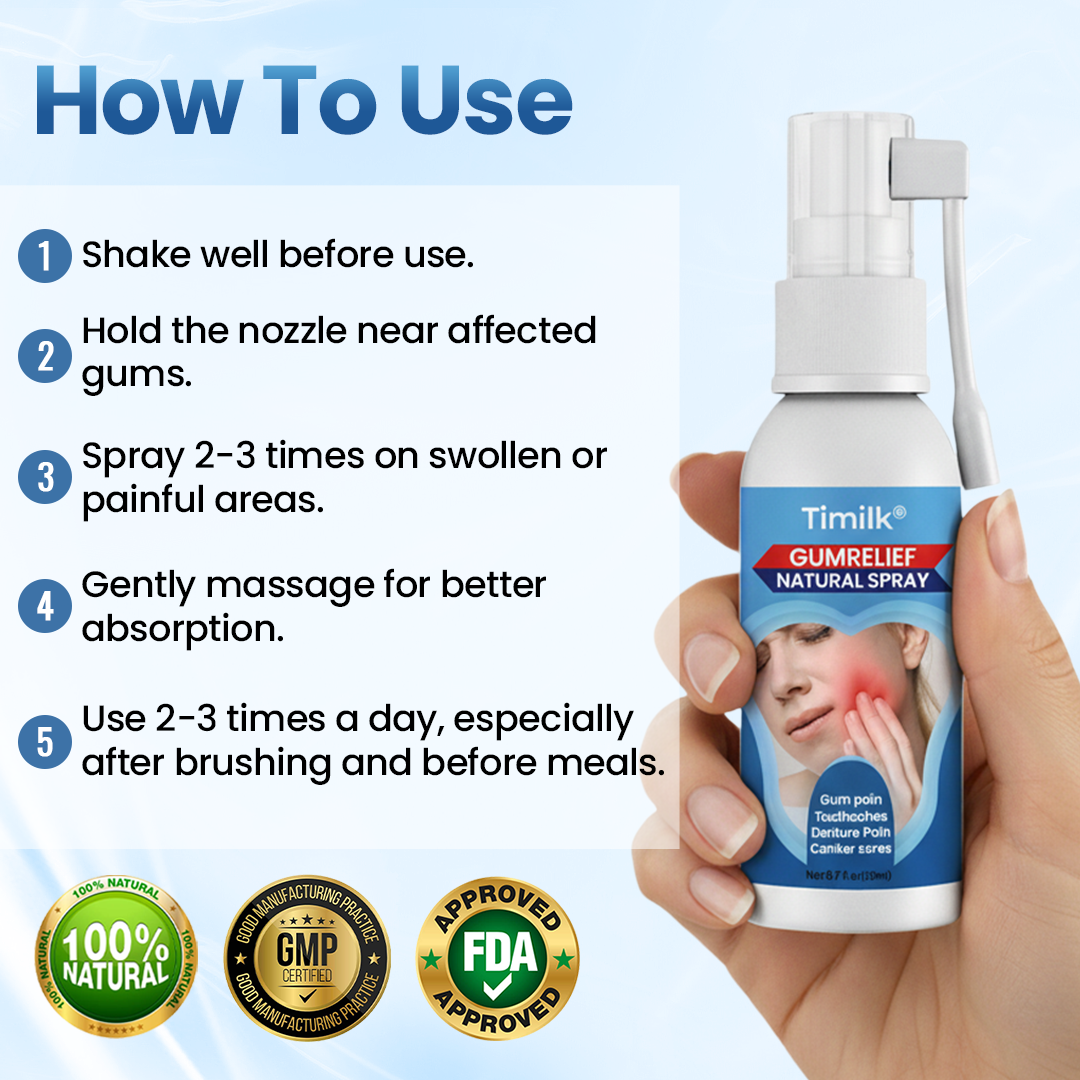 Timilk® GumRelief Natural Spray 💖