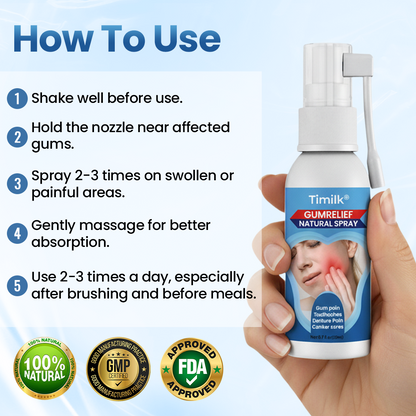 Timilk® GumRelief Natural Spray 💖