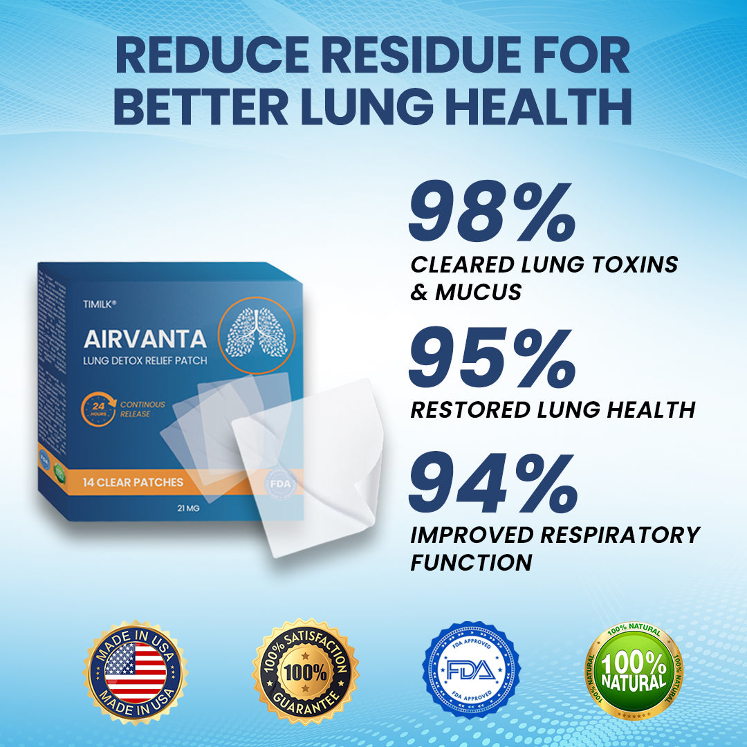 Timilk® AirVanta Lung Detox Relief Patch💖