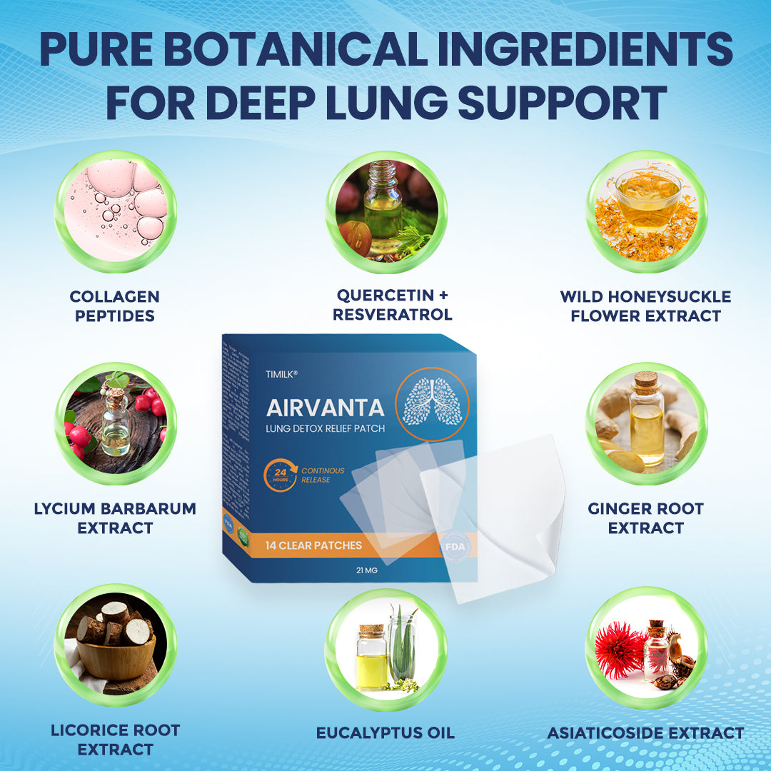 Timilk® AirVanta Lung Detox Relief Patch💖