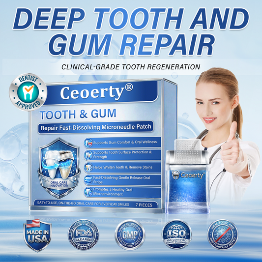 (NEW)Ceoerty® Tooth & Gum Care Fast-Dissolving Microneedle Patch💖