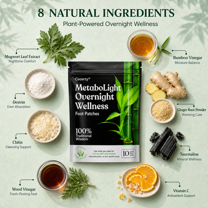 Ceoerty® MetaboLight Overnight Wellness Foot Patches